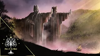 History of the Argonath Pillars of the Kings  Region Spotlight amp Artifacts of Arda [upl. by Agnella74]