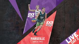 RE LIVE  FIBA 3x3 World Tour Marseille 2024  Finals  3x3 Basketball [upl. by Auqenaj429]