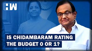 Did Finance Minister Read The Economic Survey Asks P Chidambaram  HW News English [upl. by Pirozzo]