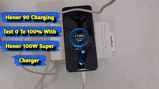 Honor 90 Charging Test With 100W Super Charger  Honor 90 Fast Charging Test  How To Buy Honor 100W [upl. by Nylaroc]