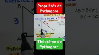 Propriétés de Pythagore théorème de Pythagore indiamaroo movies short [upl. by Sydel458]