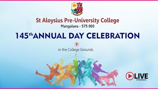 145th Annual Day Celebration  St Aloysius PU College  Mangalore [upl. by Elnukeda]