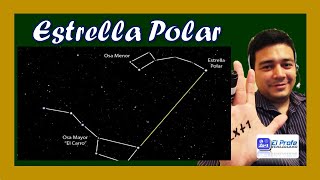 Como localizar la estrella polar por medio de la Osa Mayor [upl. by Hollander867]