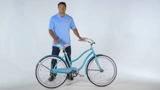 Huffy Assembly Single Speed Cruiser Bike [upl. by Reilly]