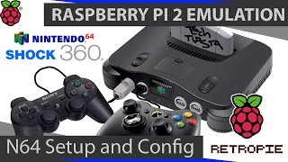 RetroPie N64 Tutorial  Nintendo 64 Emulation Setup and Config [upl. by Corvese]