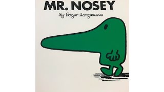 Mr Nosey  Mr Men  Book 4 [upl. by Harrus]