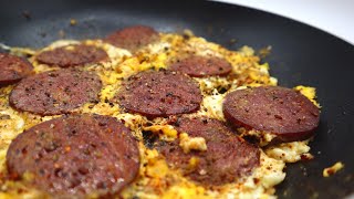 How to Make Armenian Sujukh With Scambled Eggs  Eats With Gasia [upl. by Burget]