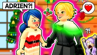 Marinette amp Adrien’s Christmas Dates Roblox Miraculous MOVIE 🏠 [upl. by Aelak]