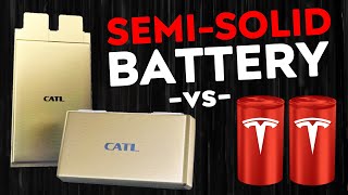 NEW Condensed Battery from CATL  Compared to Tesla 4680 [upl. by Rozalin397]