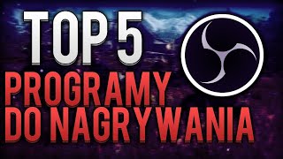 TOP 5 Programów do nagrywania na yt [upl. by Ennaer]