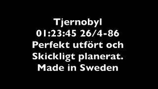 Tankar från havet 7 september med extramaterial Den psykologiska operationen Tjernobyl [upl. by Hahnke]