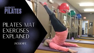 Pilates Mat Jackknife [upl. by Lednahs]