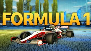 FORMULA 1 Evample Freestyling in Rocket League [upl. by Anined]