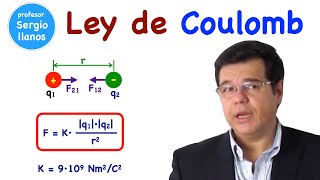 La Ley de Coulomb Fuerza eléctrica [upl. by Ecnatsnoc808]