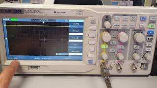 Siglent Oscilloscope DC voltage measurement Procedure [upl. by Araec]