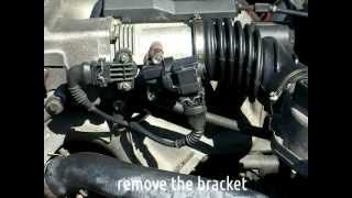 BMW E36 DIY  IDLE CONTROL VALVE  ICV  CLEANING [upl. by Eiggam]