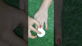 how to make nail polish remover Homemade nail remover shorts [upl. by Branscum]