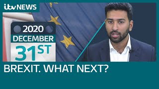 Why well be talking about Brexit for the rest of 2020 The transition period explained  ITV News [upl. by Ennasus414]