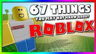 67 Things You May Not Know About Roblox [upl. by Kcirdneh828]