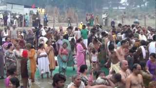 Kumbh Mela Bathing [upl. by Pius804]