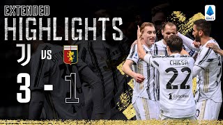 Juventus 31 Genoa  Kulusevski Scores Superb Opener  EXTENDED Highlights [upl. by Sihonn]