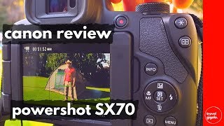 Camera Review Canon Powershot SX70 [upl. by Ambrogio]