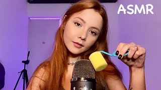 ASMR GATILHOS NO MICROFONE PARA DERRETER SEU CÉREBRO [upl. by Nylatsyrk270]