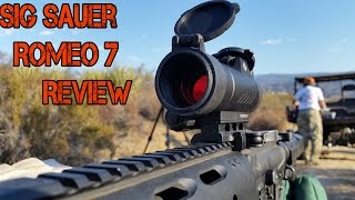 Sig Sauer Romeo 7 Review [upl. by Laersi232]