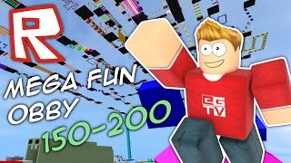 MEGA FUN OBBY 4  Roblox [upl. by Yruok]