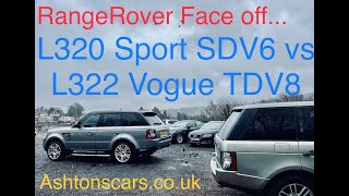 Rangerover Vogue Vs Sport Whats the difference between the L322 Vogue and L320 Range Rover Sport [upl. by Yerdna]