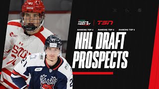 RANKING THE TOP 5 NHL DRAFT PROSPECTS  Bob McKenzie [upl. by Pascale304]