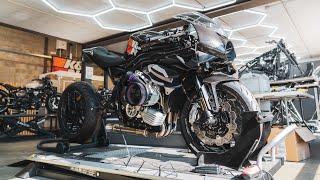 Building a Supercharged Speed Triple RR DRIFT BIKE [upl. by Genevieve]