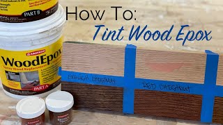 How To Tint Wood Epox  Window Wednesday Live [upl. by Aleakam]