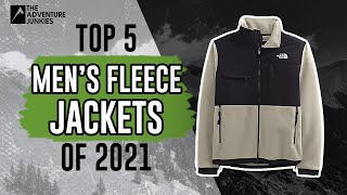 Top 5 Fleece Jackets For Men Of 2021 [upl. by Araem12]