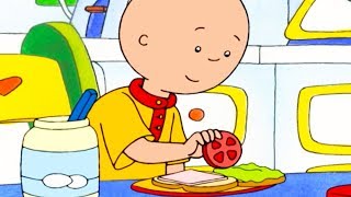 Caillou Makes a Sandwich  Caillou Cartoon [upl. by Elstan]