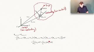 The Linear Momentum Equation using a NonInertial Frame of Reference [upl. by Ainesej77]