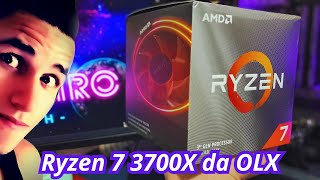 Comprei um Ryzen 7 3700X na OLX Unboxing e testes [upl. by Gan684]