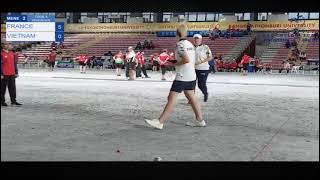 Women amp Junior Petanque World Championship 2023 I France vs Vietnam [upl. by Spratt322]