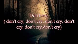 Lucky Dube  Dont Cry Lyrics [upl. by Ailsa308]