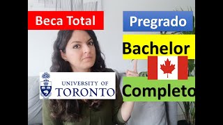 Estudiar carrera completa pregrado en Toronto Canada gratis \ BECA Lester B Pearson \ [upl. by Anailli]