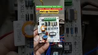 ShortAutomatic stabilizer Best PcbboardMicrocontroller kit 05 steps [upl. by Sugden]