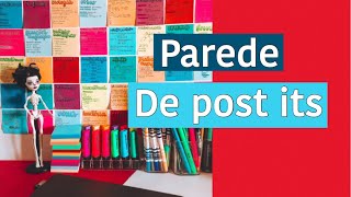 Técnica da Parede de Post Its [upl. by Eanom]