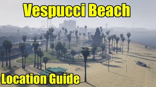 GTA 5  Vespucci Beach Location Guide [upl. by Appledorf945]