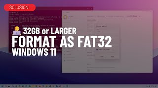 🔴 Windows 11 10 Format USB drive as FAT32 6 ways [upl. by Infield]