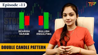 EP11  महत्वाचे Double Candle Pattern  Harami  Engulfing  IntradayMarathi  Tejaswini Pisal [upl. by Taddeusz613]