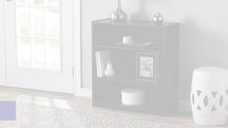 Mainstays 3 Shelf Standard Wood Bookcase [upl. by Alakim531]