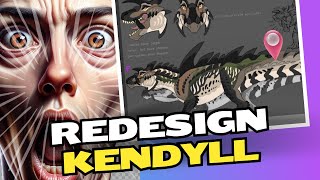 Kendyll Remodel into a Monster Creatures of Sonaria [upl. by Leyes]