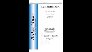 La Martiniana BL1313 Mexican Folk Song arr Dan Davison [upl. by Layol]