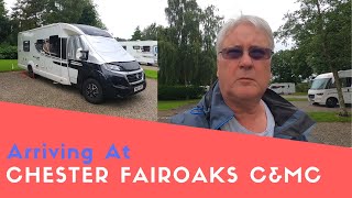 Arriving At Chester Fairoaks Caravan And Motorhome Club Site  Thors On Tour After Lockdown [upl. by Glanville]