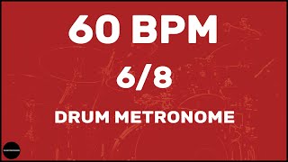 68  Drum Metronome Loop  60 BPM [upl. by Spence]